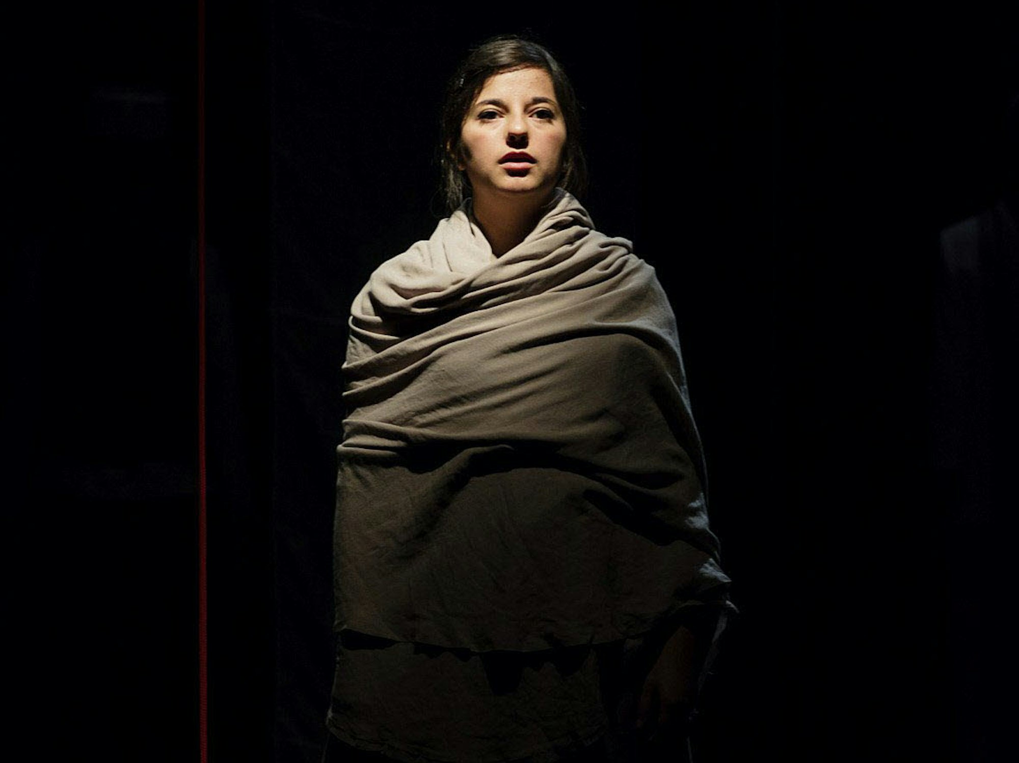 Franziska Seifert in „Bilqiss”. Das Stück wurde als eines von zweien mit dem Theaterpreis ausgezeichnet.