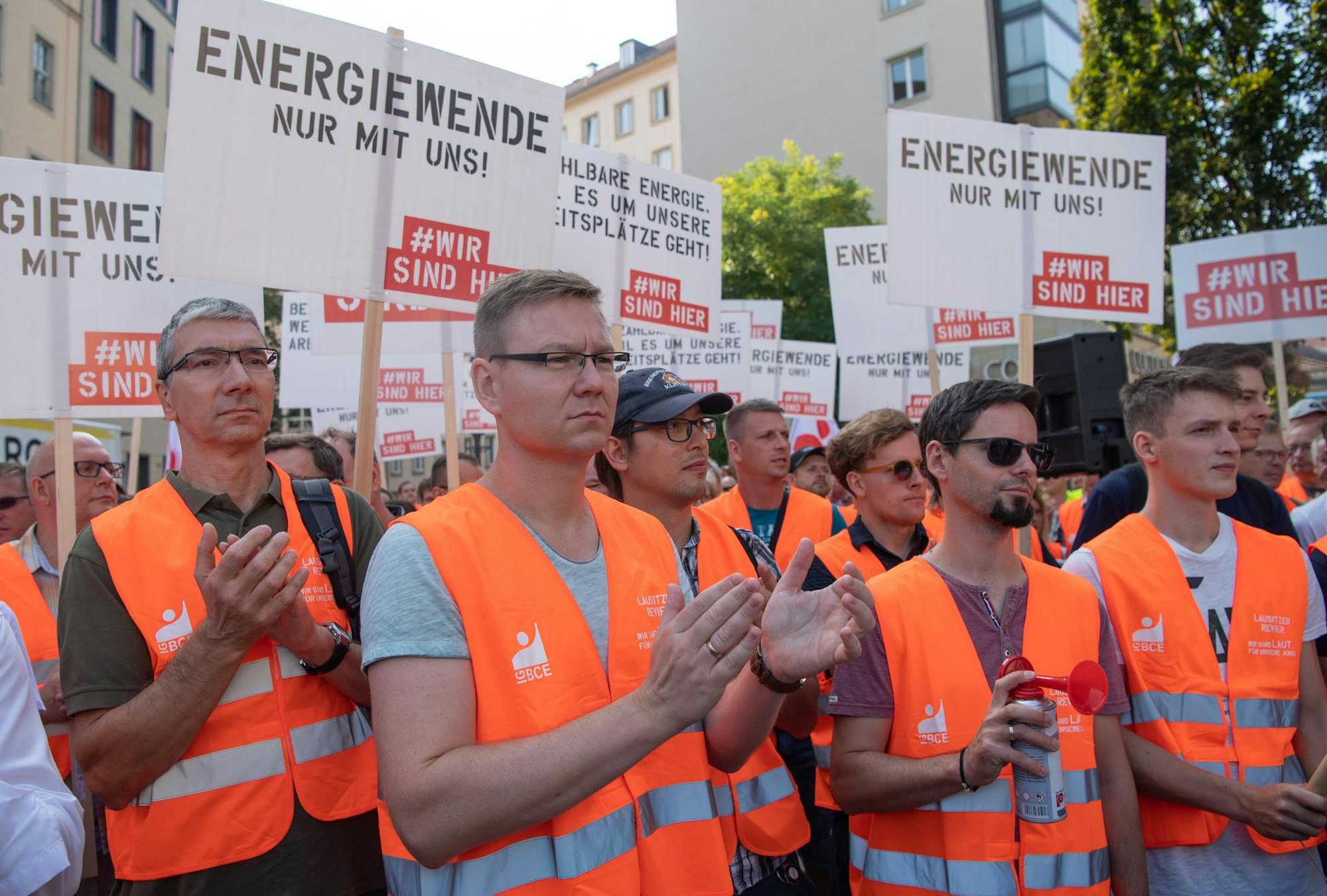 IG BCE_Demonstration_Arbeitnehmer