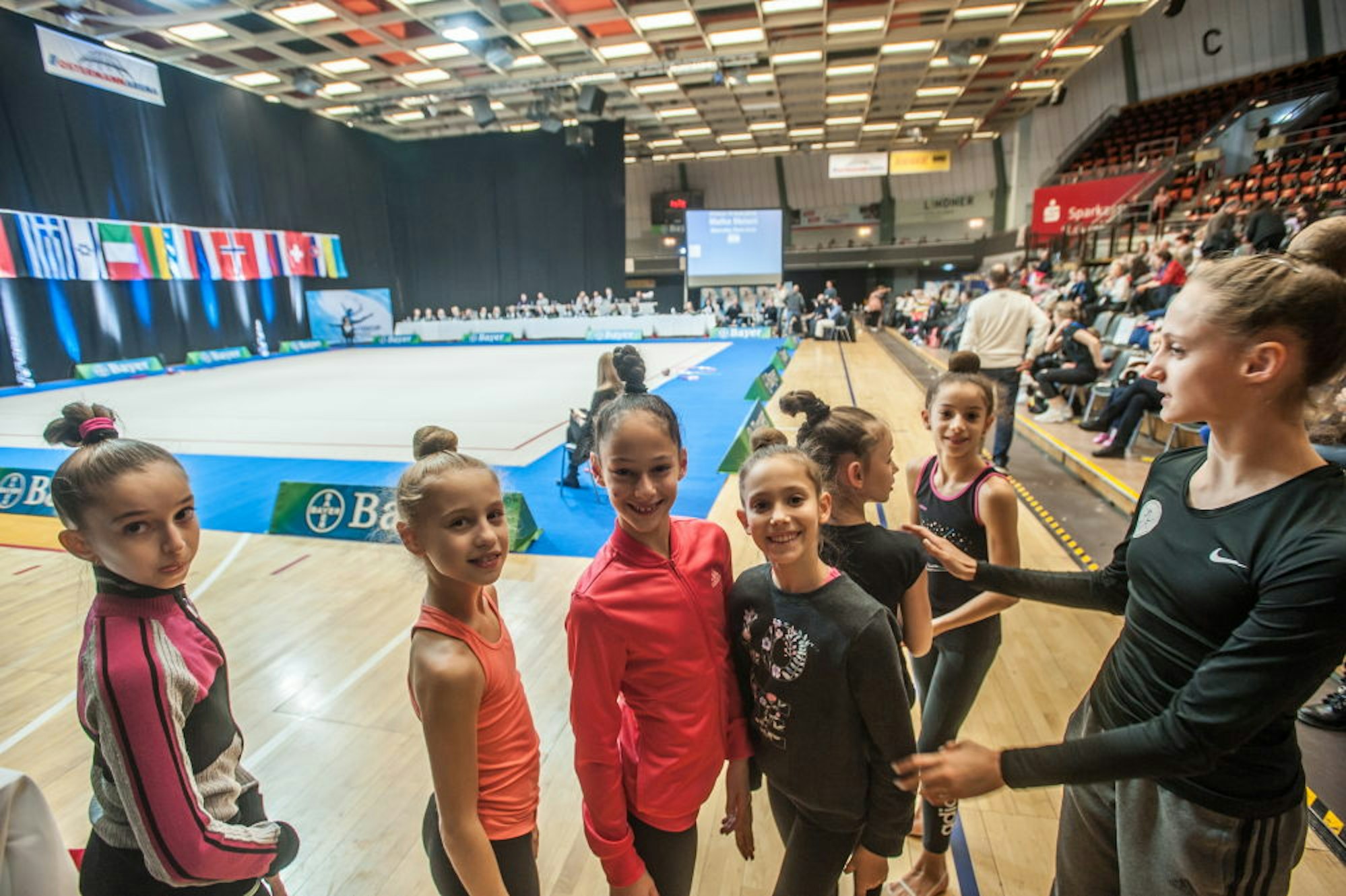 Der Verein ist für viele junge Gymnastinnen auch ein Freundeskreis.