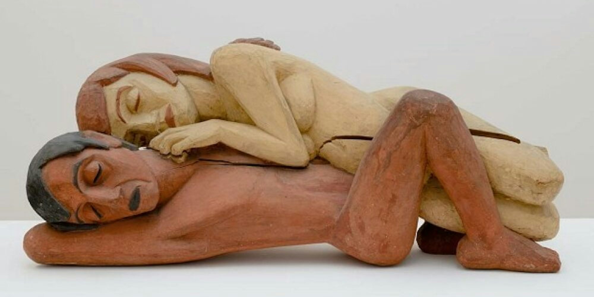Hermann Scherers Skulptur Die Schlafenden (1924)