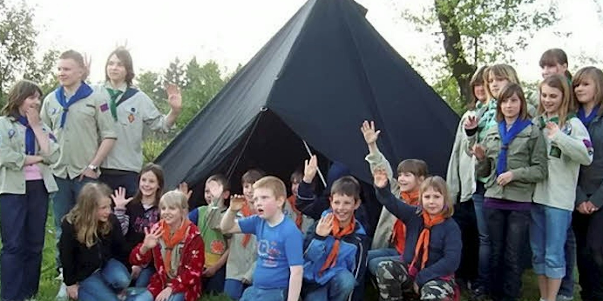 Die Zeltlager in Fliegeneichen gehören zu den Höhepunkten des Wipperfürther pfadfinderlebens. (Foto: privat)