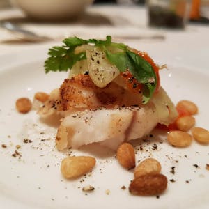 Gruß aus der Küche: Seeteufel mit Kartoffelsalat