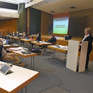Stadtrat Haushalt Entwurf Burscheid 2022