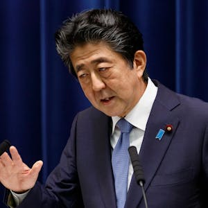 Abe Japan dpa