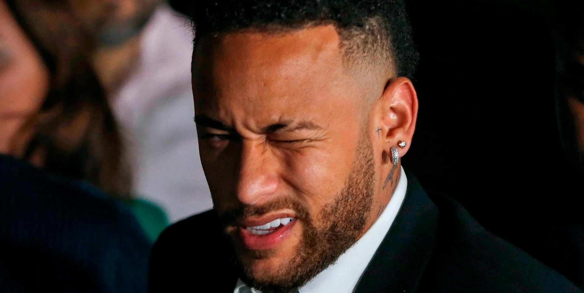Neymar zwinkern