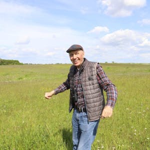 Für die artenreichen Magerwiesen in der Stadt Zülpich engagiert sich Carl Friedrich Jacobs seit vielen Jahren.