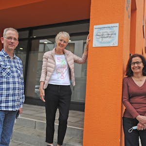 Stefan Schubert, Rita Apke und Sabine Grode vom Sozialpsychiatrischen Zentrum Leverkusen