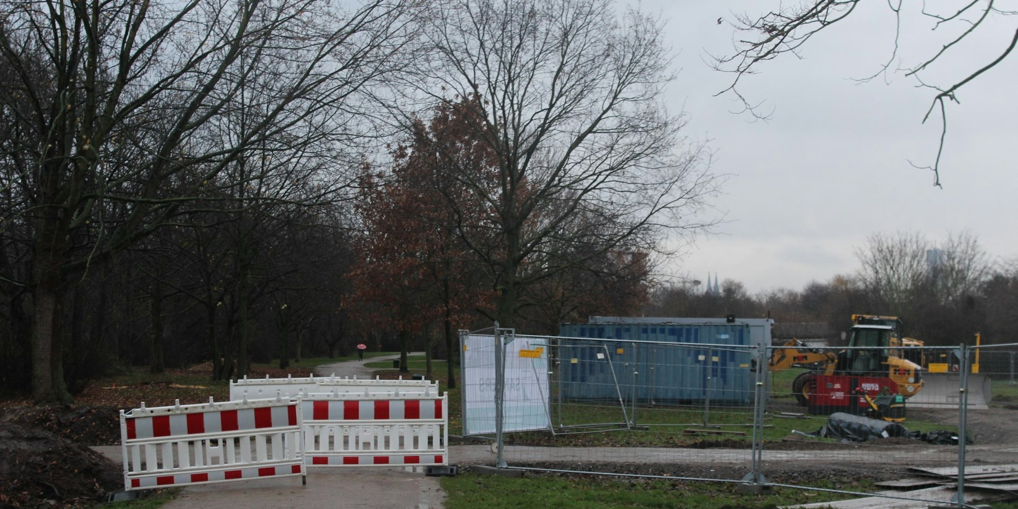 Im Bürgerpark-Nord soll das Ausweich-Quartier des DKG entstehen.