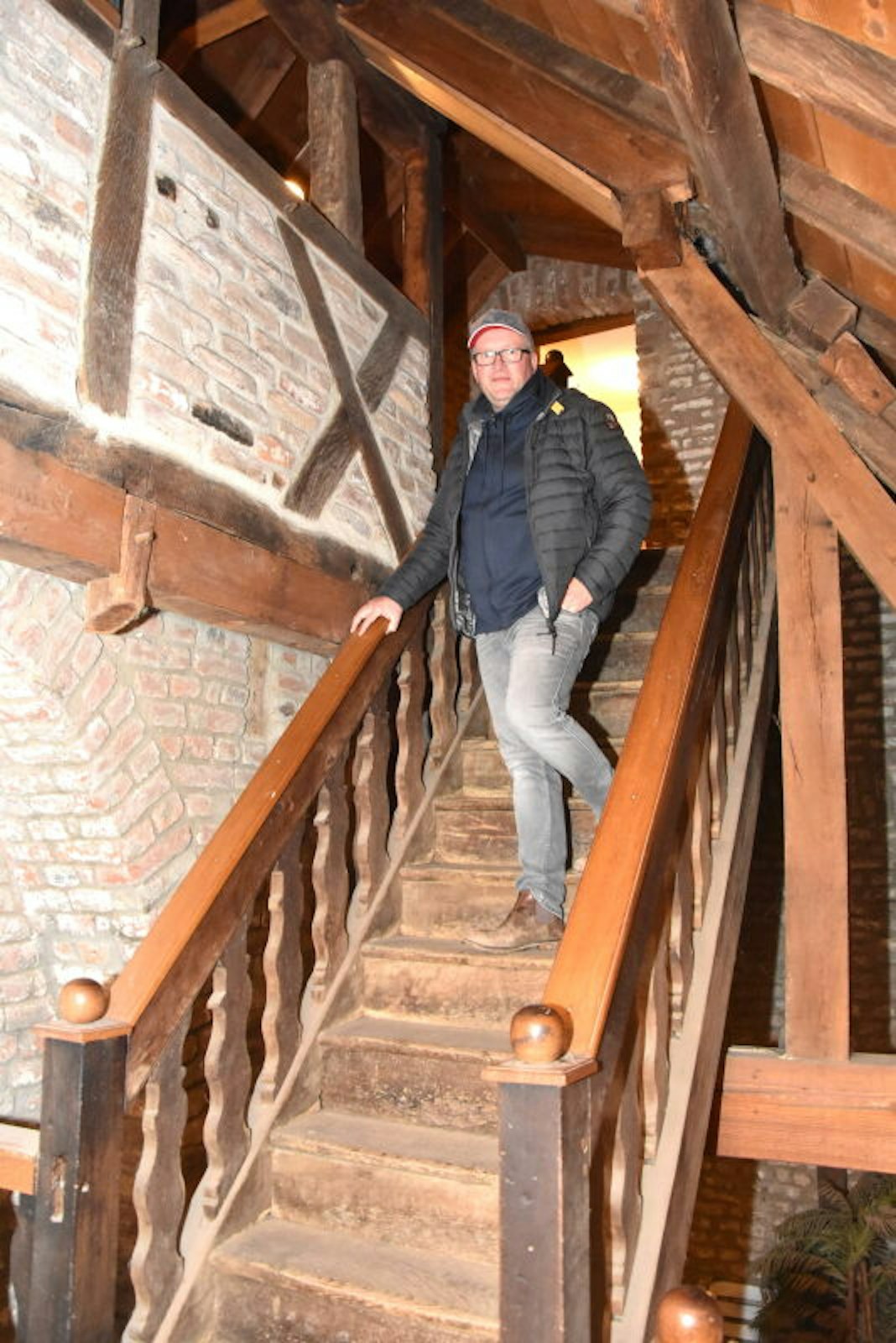 Markus Wipperfürth hat der historischen Burganlage Stammeln ein neues Ambiente gegeben.