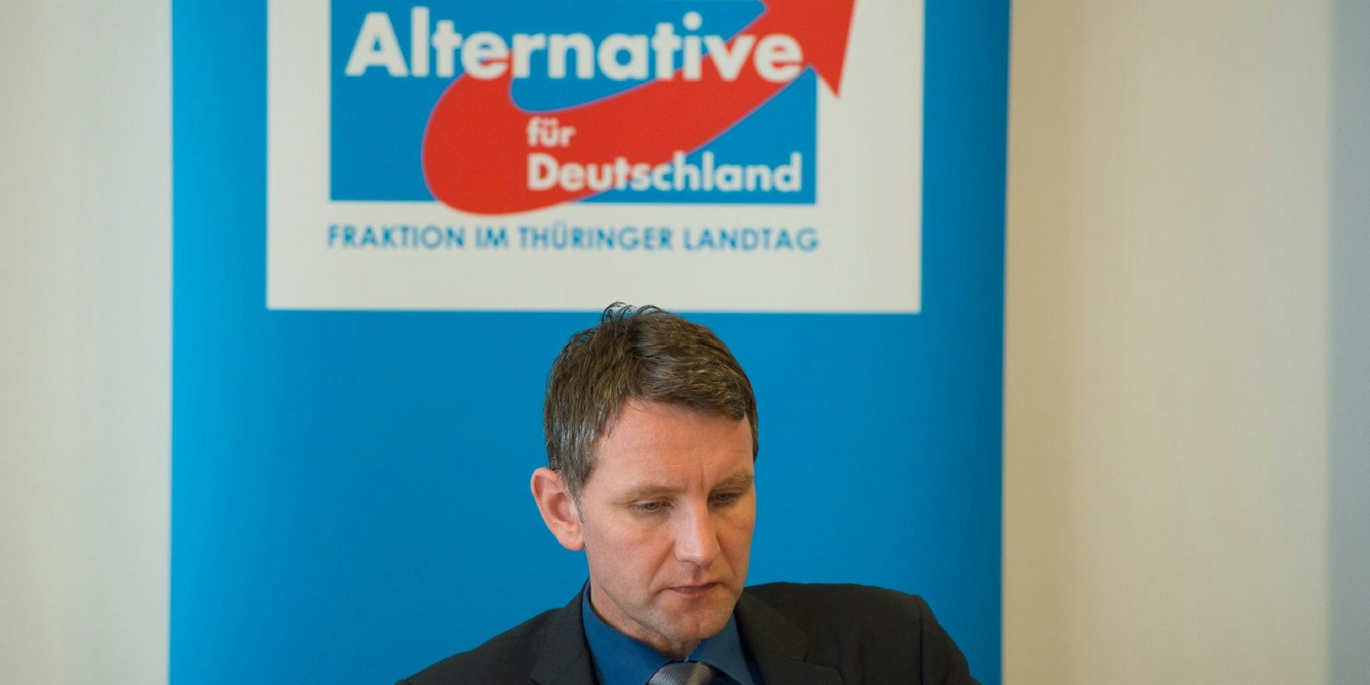 Thüringens AfD-Fraktionsvorsitzender Björn Höcke