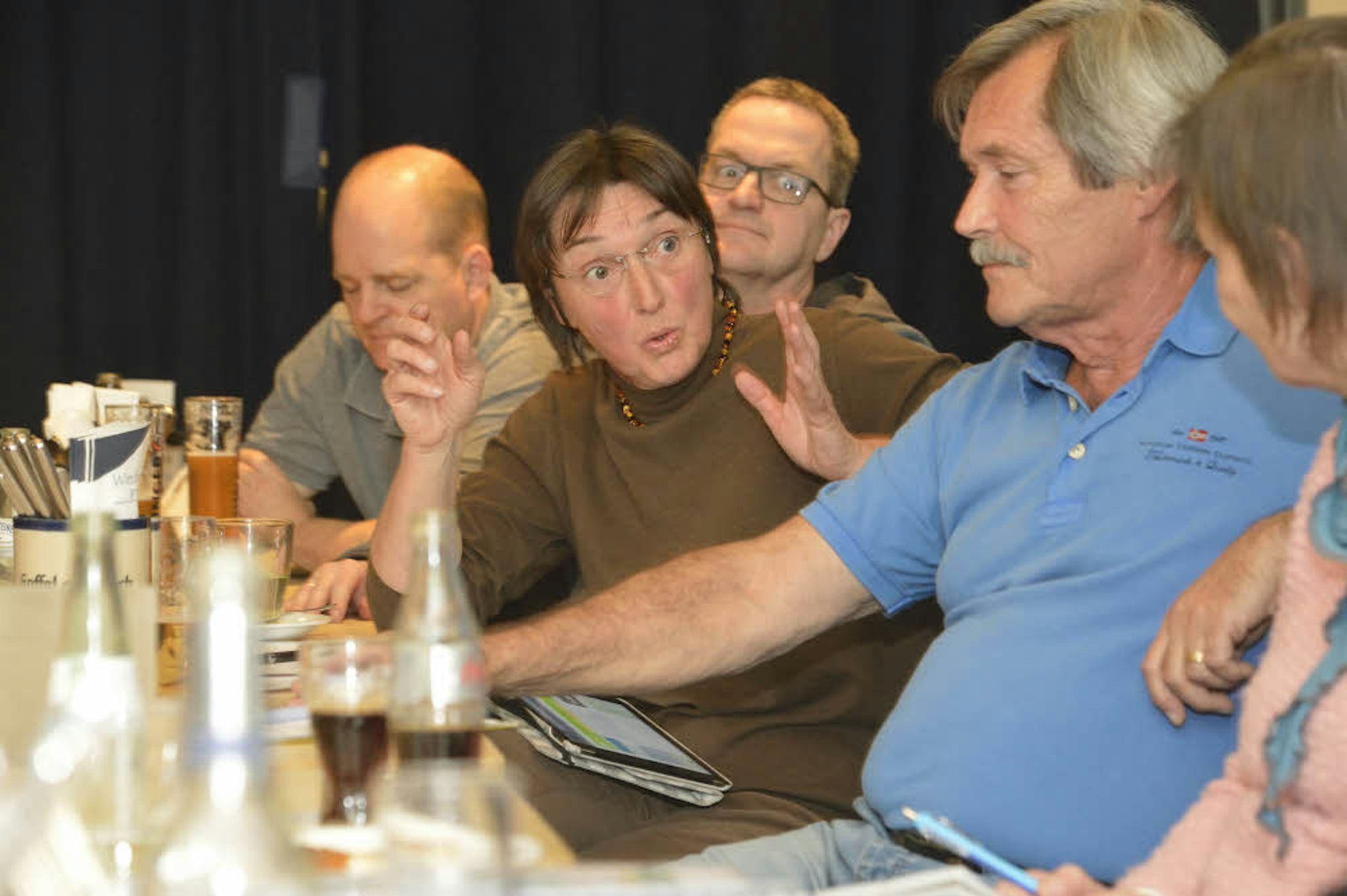 Wollen in Bergisch Gladbach mitreden: Vertreterinnen und Vertreter von zwölf Bürgerinitiativen.