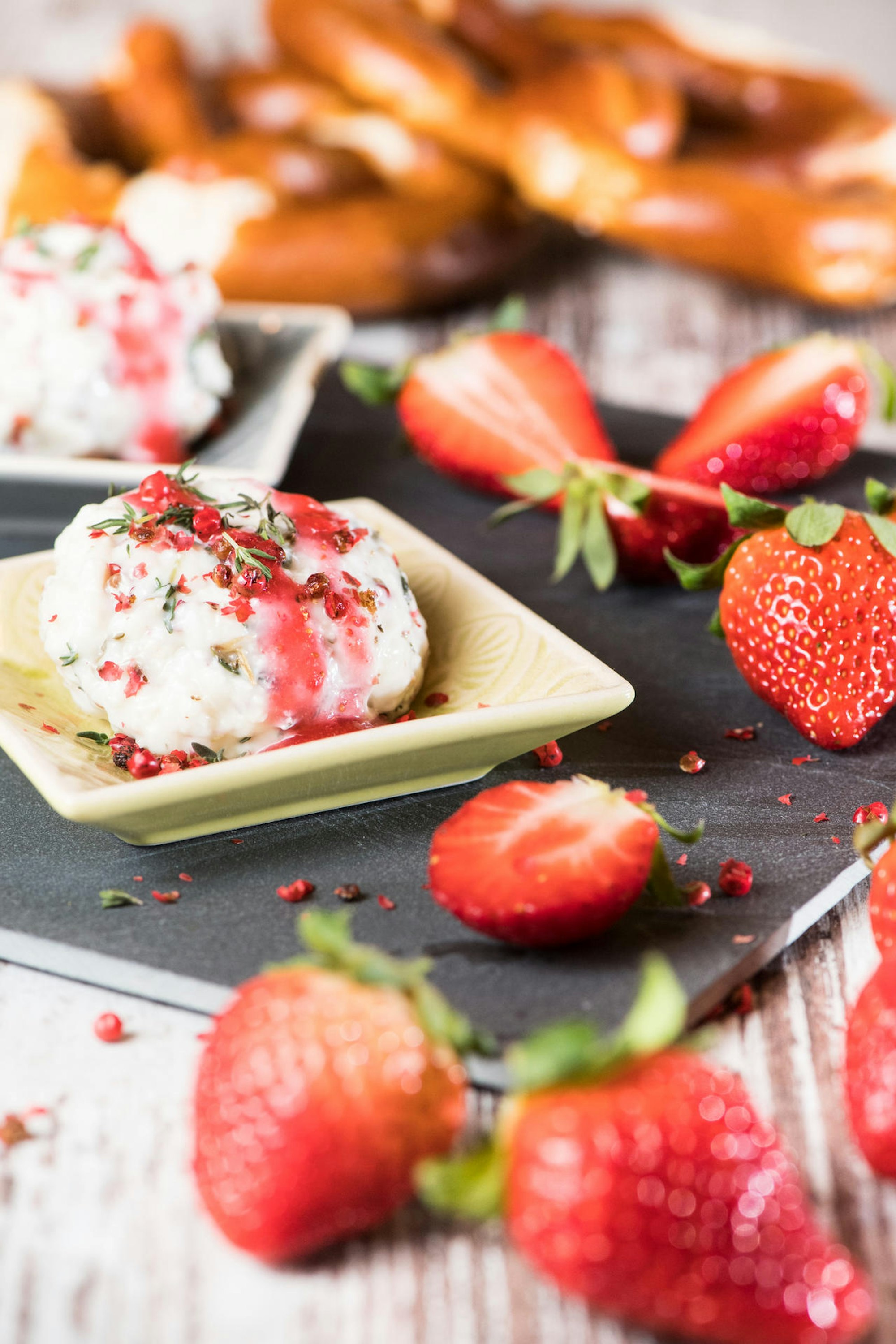 Ungewöhnliche Rezepte mit Erdbeeren Obatzter