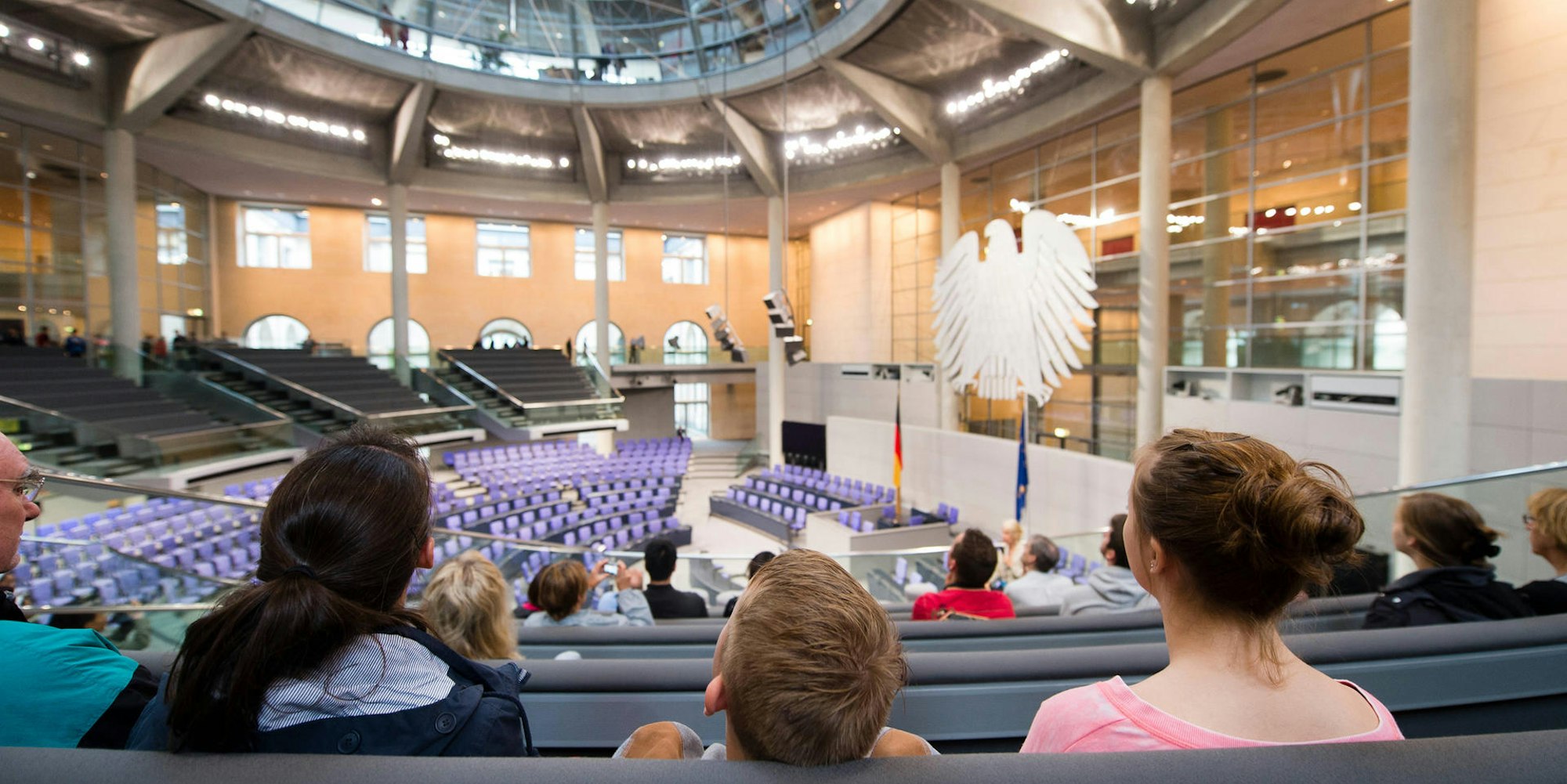 Kinder im Bundestag