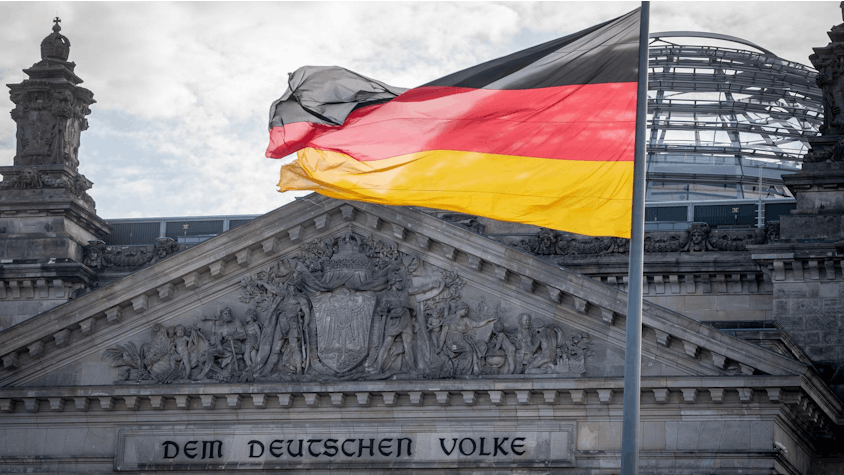 Bundestag Flagge