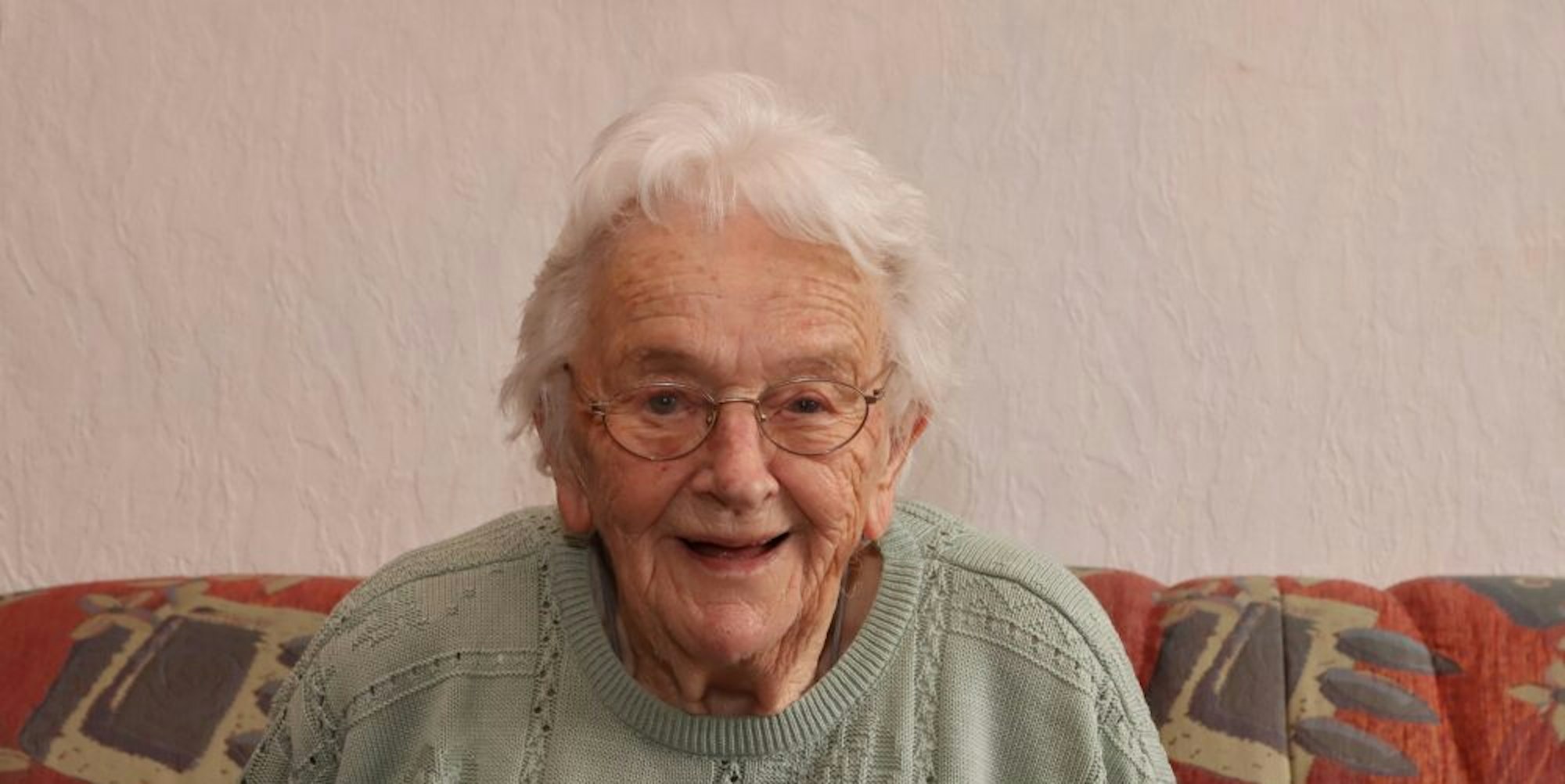 Blickt auf ein bewegtes Leben in Pergenroth zurück: Elli Kaufmann wird am Sonntag 96 Jahre alt.