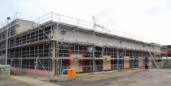 Rund 9,2 Millionen Euro kostet der Neubau auf dem Gelände der Elsdorfer Gesamtschule.