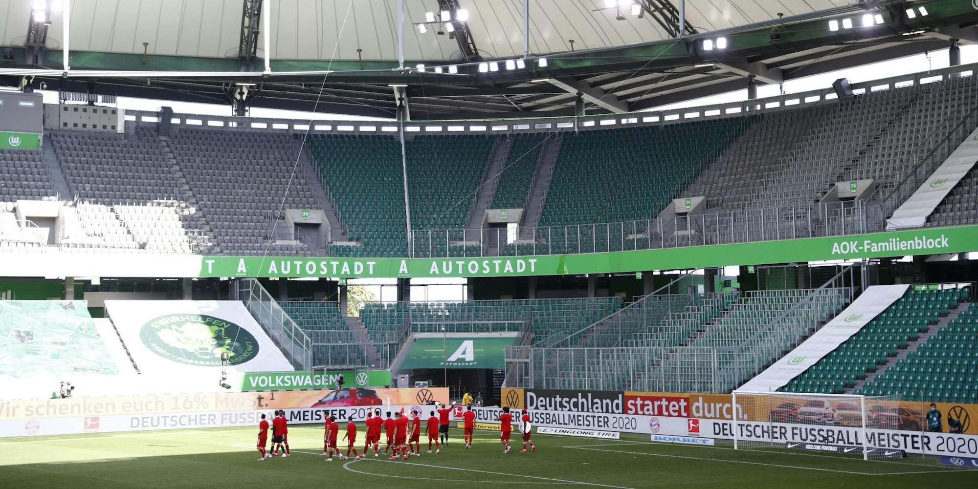 Geisterspiel_Wolfsburg_Bayern