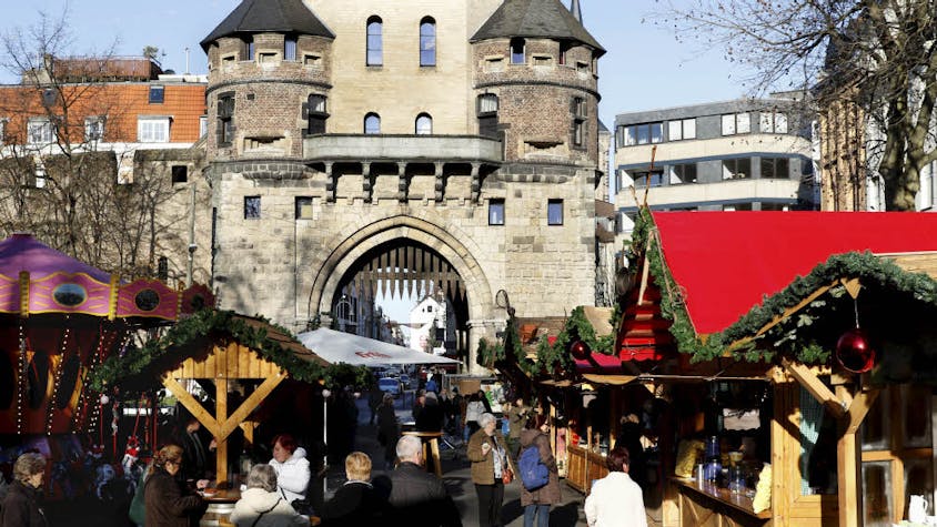 Der Weihnachtsmarkt am Chlodwigplatz