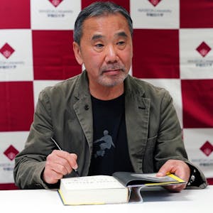 Der japanische Autor Haruki Murakami