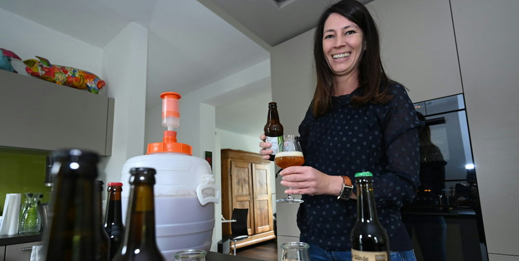 Leidenschaft für gute Getränke: Jutta Knoll ist Biersommelière.