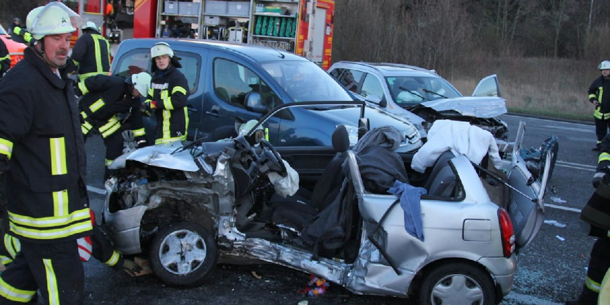 Beim Unfall wurde ein junger Mann aus Bad Münstereifel tödlich verletzt.