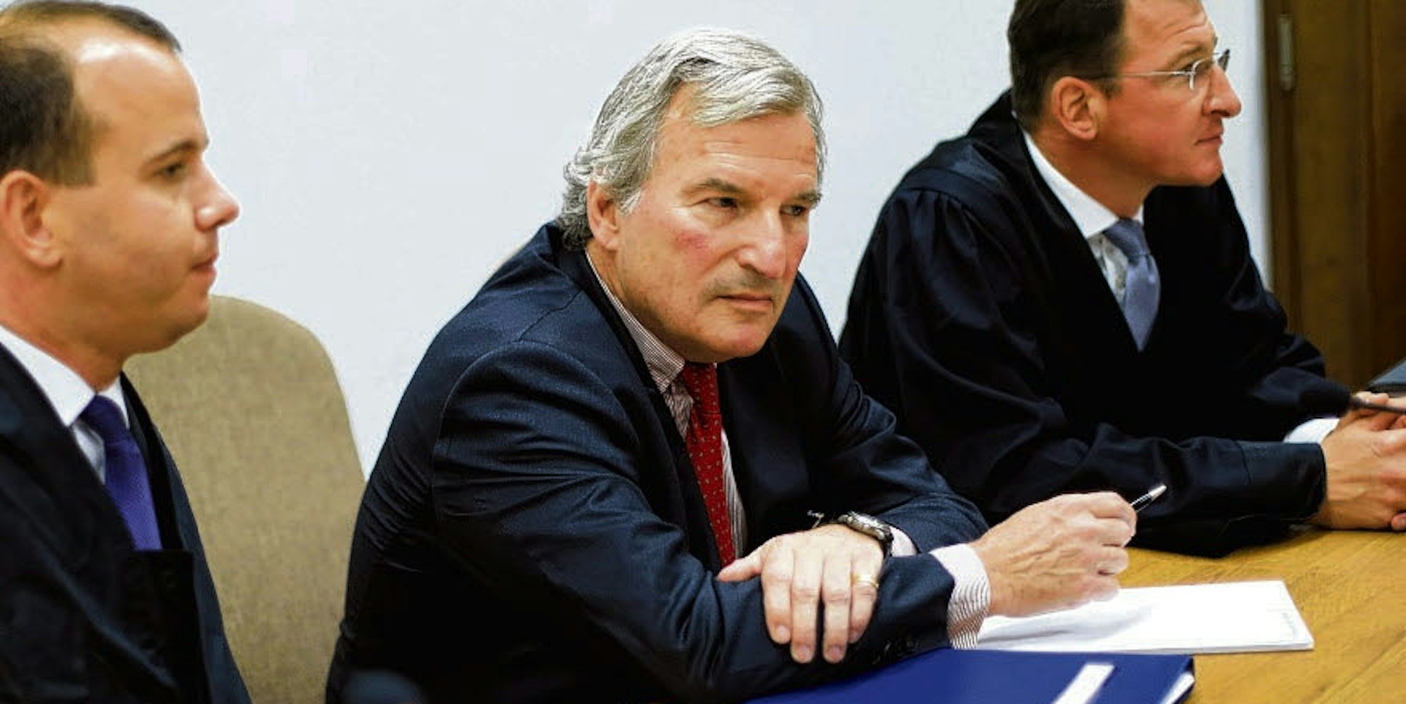 Georg Baron von Ullmann im Kölner Landgericht