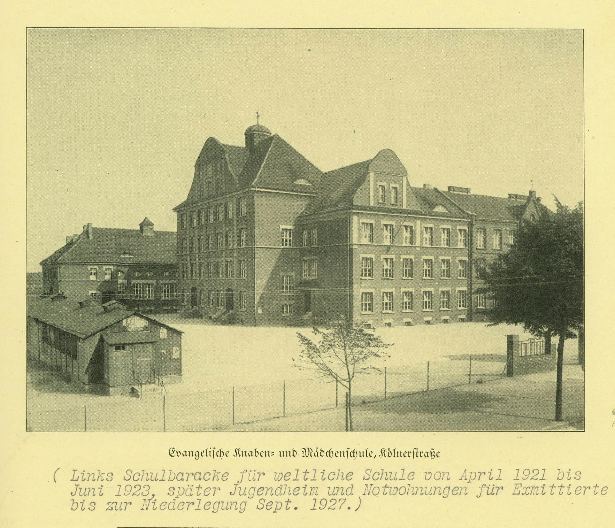 Musikschule 1923 war damals Maedchenschule Quelle Stadtarchiv_6042.101.003