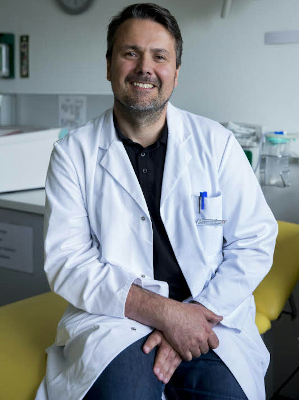 Dr. Stephan Lobitz, Oberarzt am Kinderkrankenhaus
