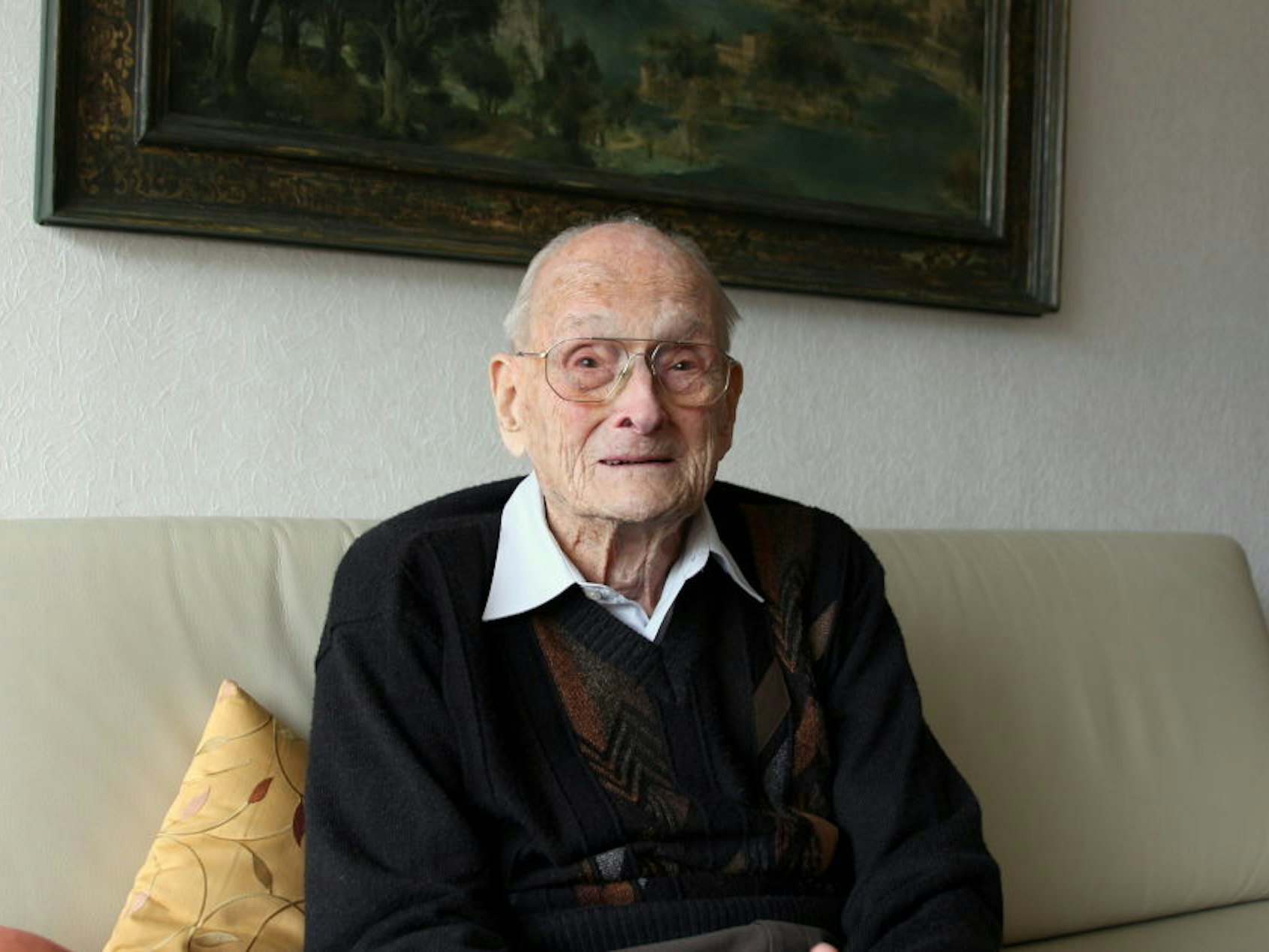 Kurt Molineus wird am Sonntag 100 Jahre alt.