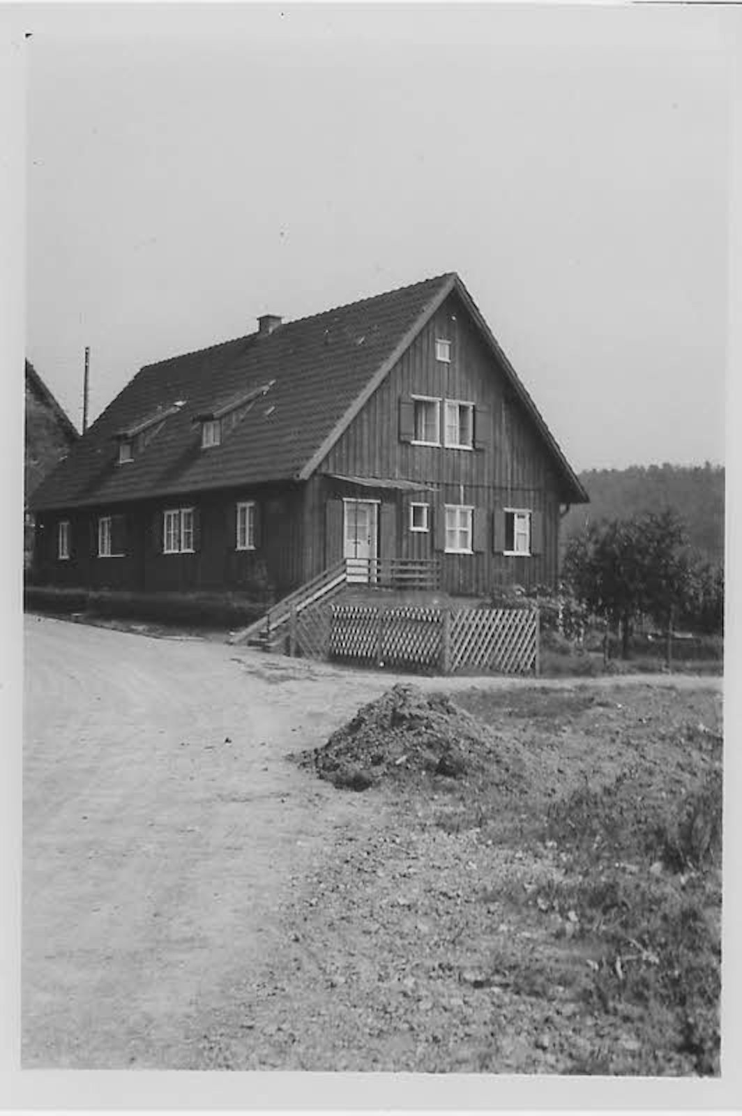 Eines der Holzhäuser aus der Corneliusstraße, die im Jahr 1942 errichtet wurden