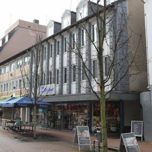Die Hippolytusstraße in der Troisdorfer Innenstadt war die Heimat der Buchhandlung Kirschner. (Archivbild)