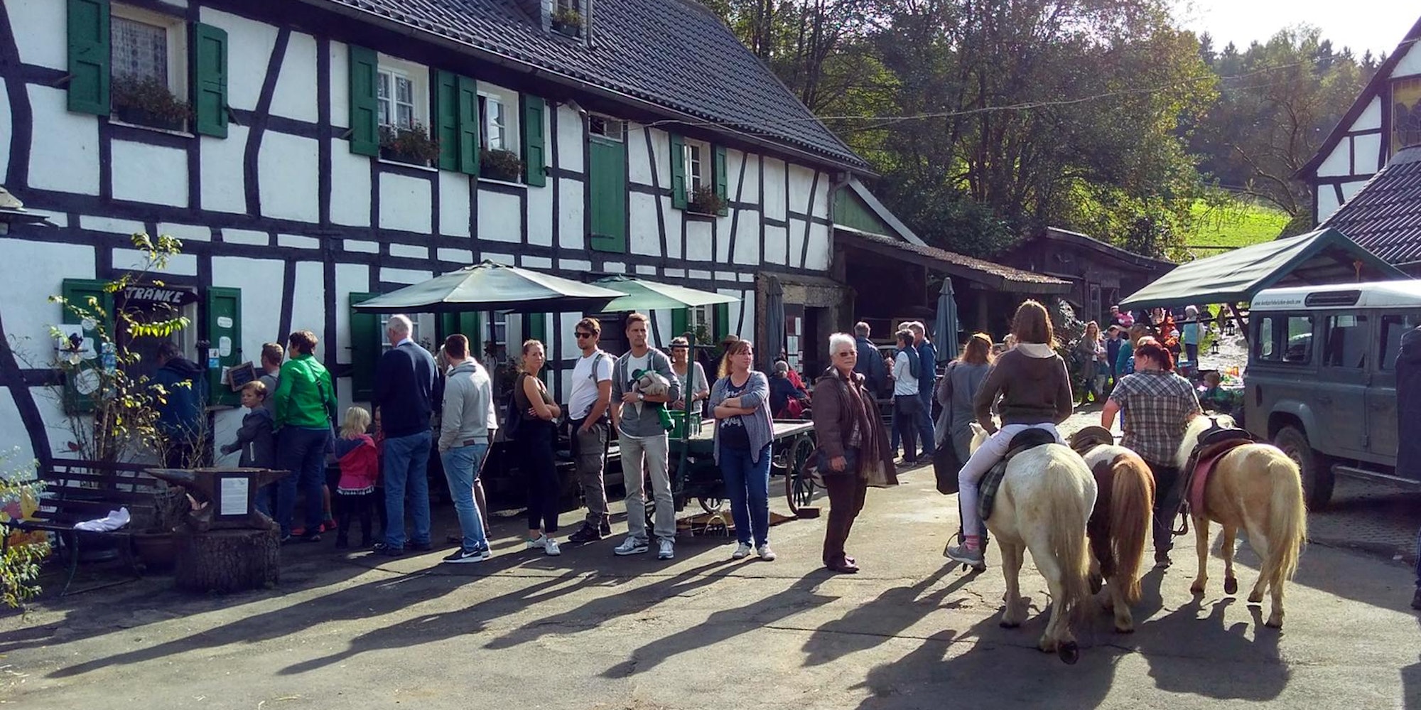 Gammersbachermuehle Reiche mit Ponys 2018