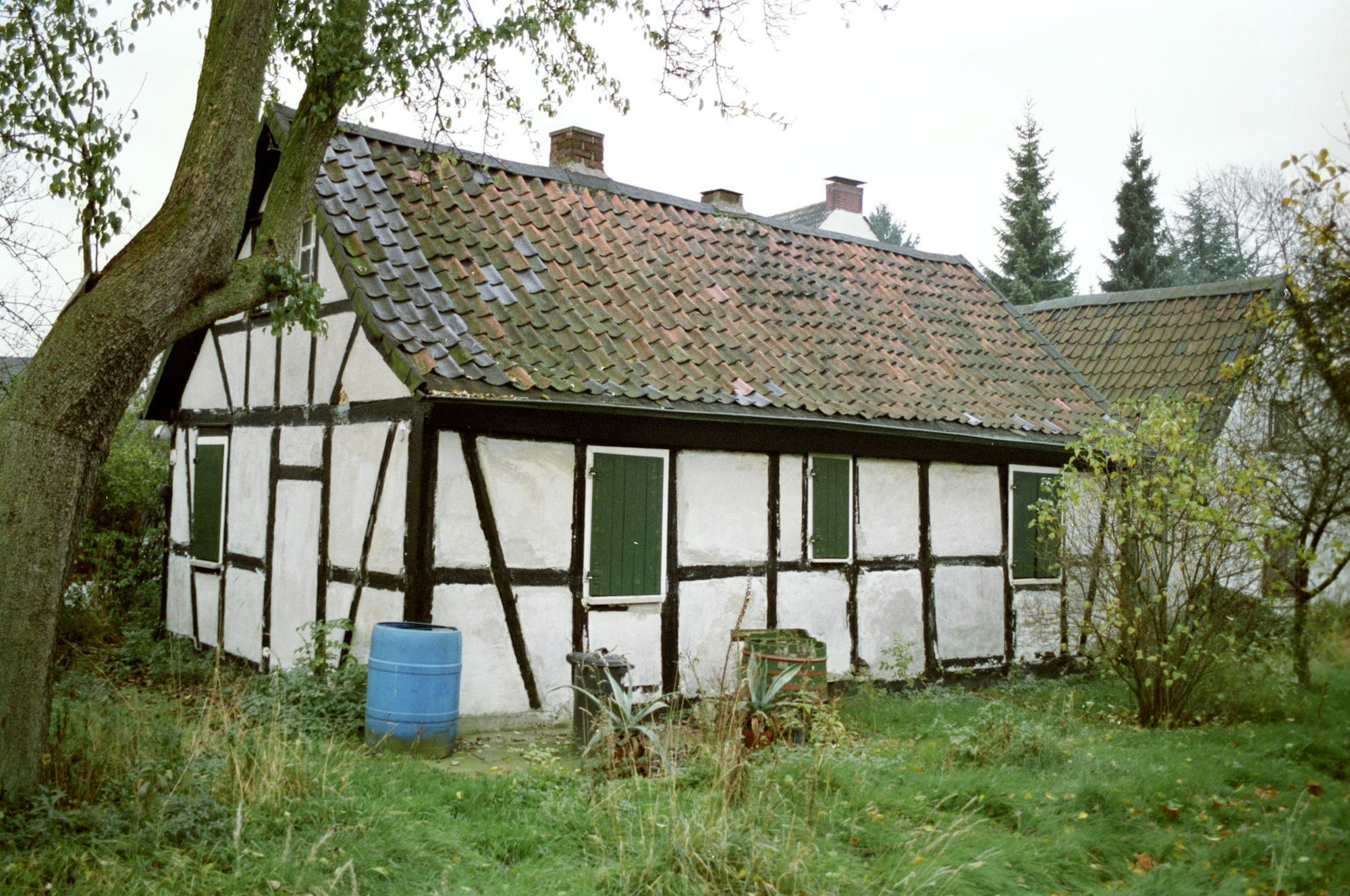 So sah das Haus am Originalstandort in Hilden damals aus.