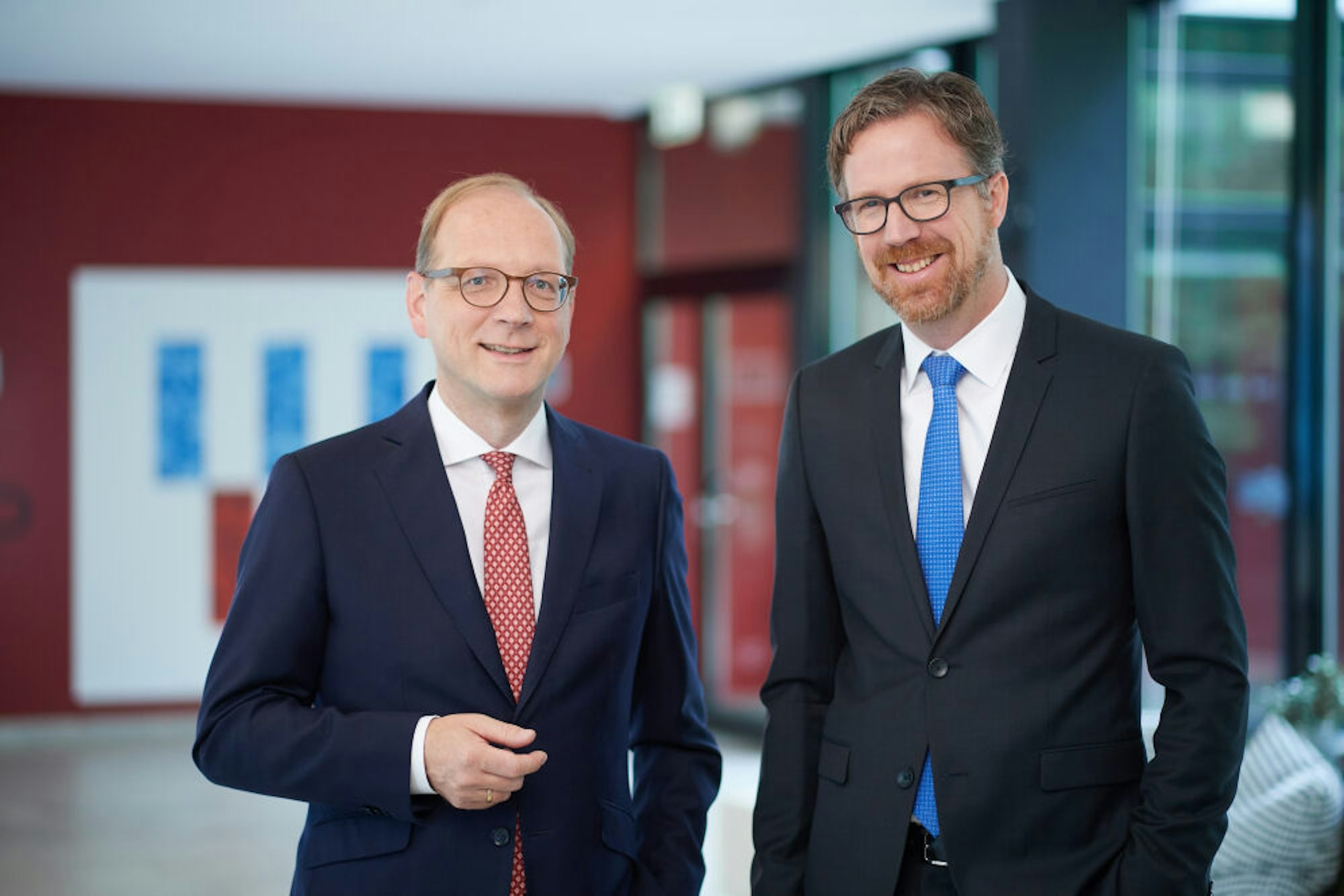 Netcologne-Chef Timo von Lepel (links) und Finanzgeschäftsführer Claus van der Velden.