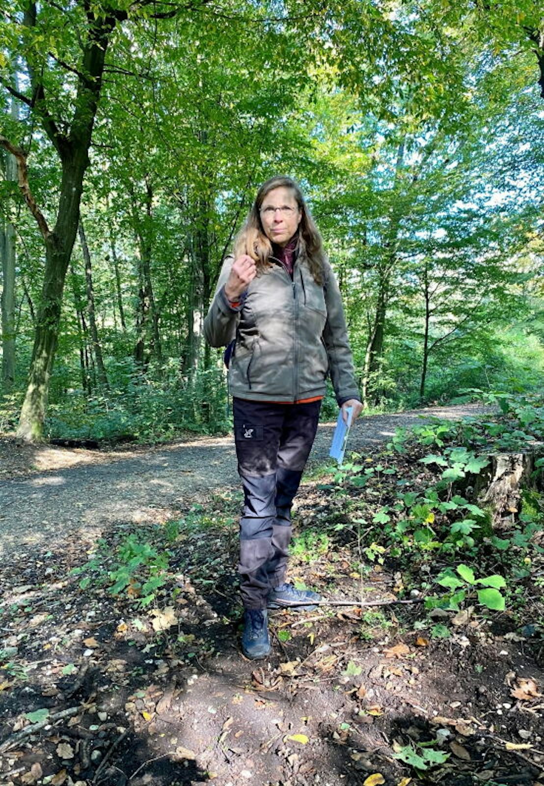 Stefanie Badem ist zertifizierte Kursusleiterin für Waldbaden.
