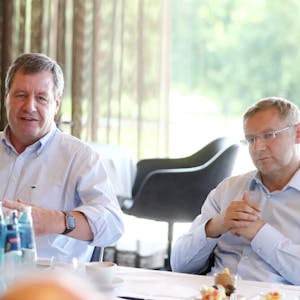 Präsident Dr. Werner Wolf weilt noch bis Freitag im Trainingslager des 1. FC Köln in Donaueschingen.