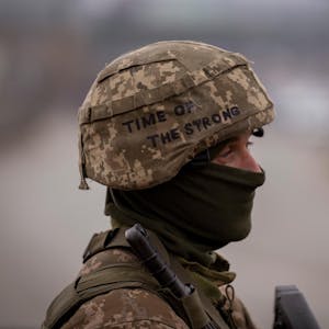 ukrainischer Soldat