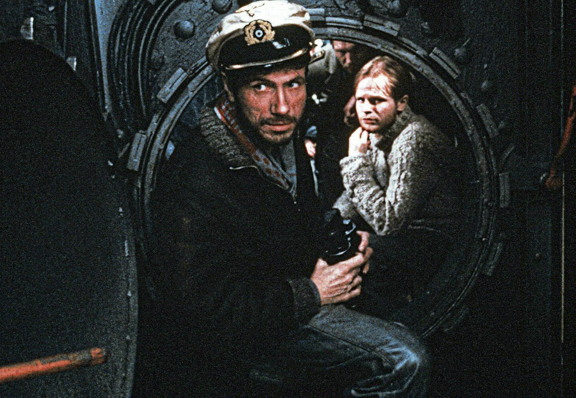 Jürgen Prochnow und Herbert Grönemeyer in Wolfgang Petersens „Boot“-Verfilmung von 1981