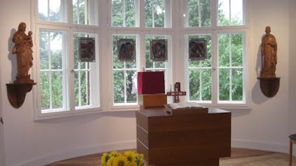 Die Hauskapelle des Andreasklosters in Rüngsdorf, in das Schwestern aus Afrika ziehen werden.