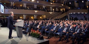 Aufforderung zum Militäreinsatz: Joachim Gauck auf der Münchner Sicherheitskonferenz 2014.