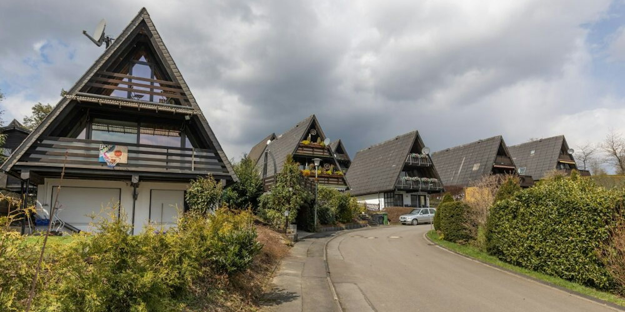 In den 1970er Jahren gebaut soll aus der Ferienhausgebiet Langenseifen jetzt ein reguläres Wohngebiet werden. Die meisten Häuser werden ohnehin schon seit vielen Jahren dauernd bewohnt.
