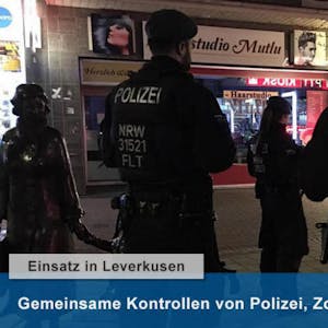 Schwerpunkt der Razzien von Polizei, Zoll und Stadt in Shisha-Bars in Leverkusen war die Bahnhofstraße in Opladen.