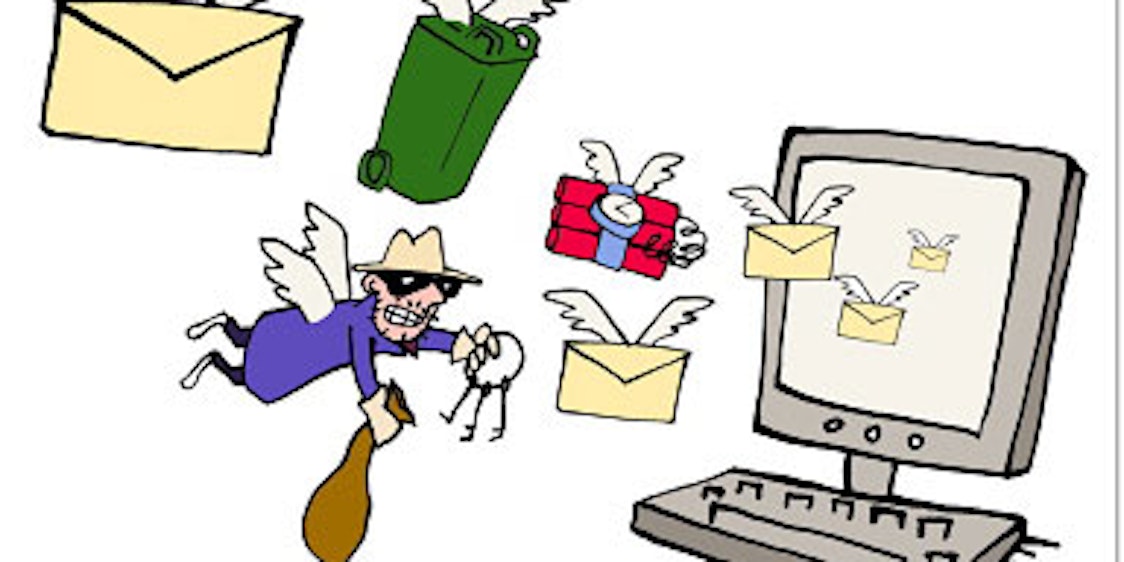 Spam-Mails kommen ungefragt angeflogen - und werden nur selten liebevoll beantwortet.