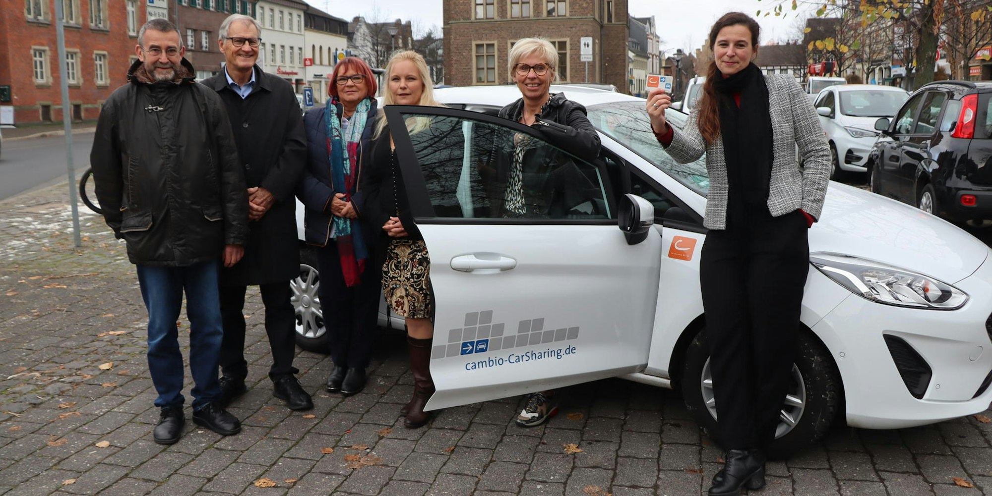 In Erftstadt wurde das neue Carsharing-Angebot vorgestellt.