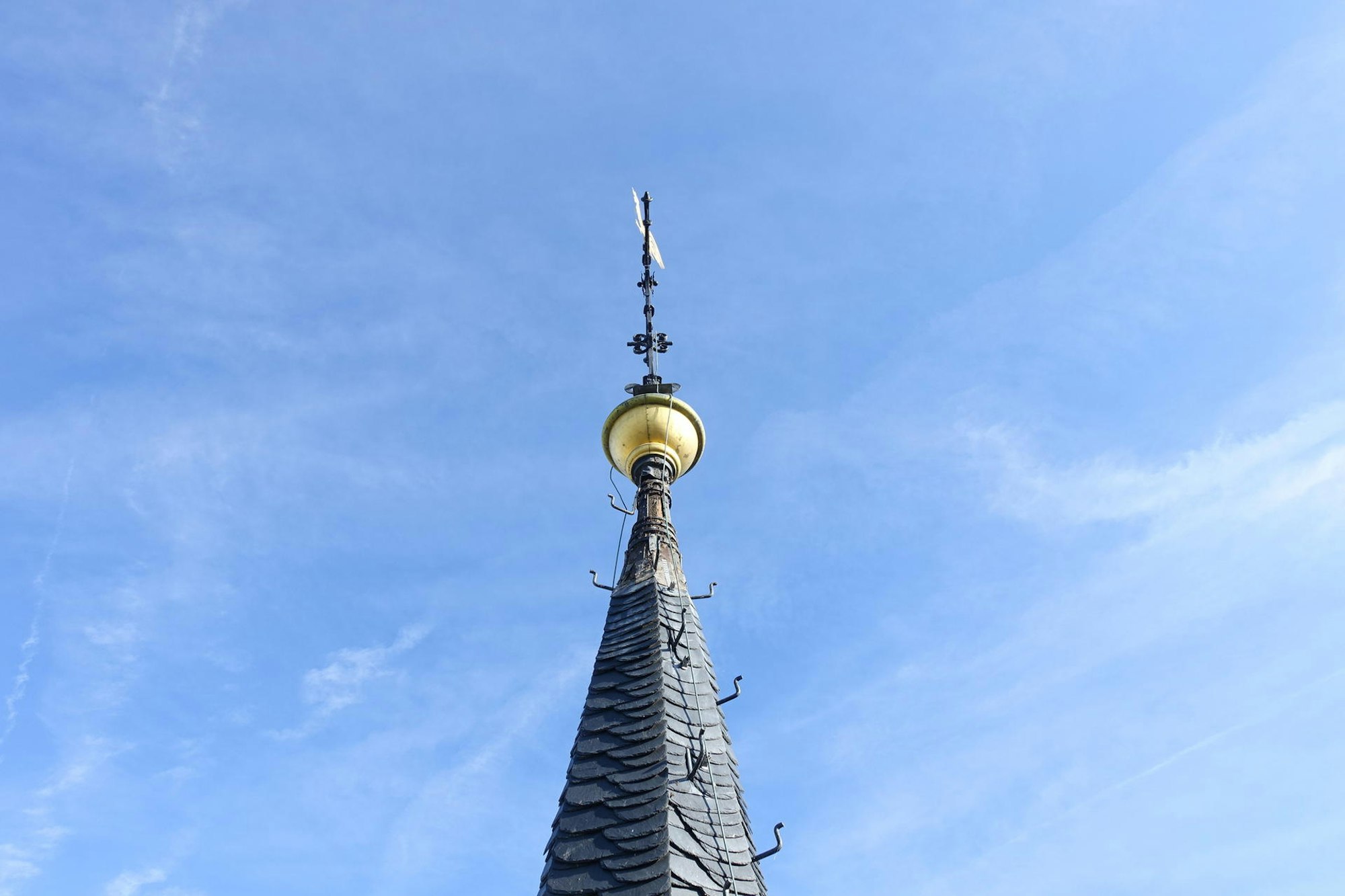 Kirche Baptist Turmspitze