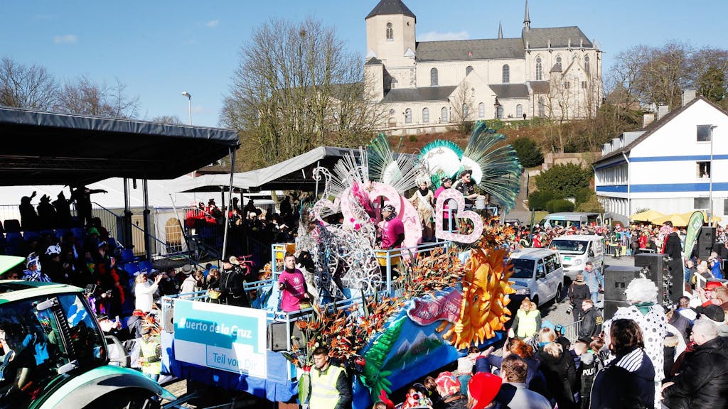 Karnevalsumzug in Mönchengladbach