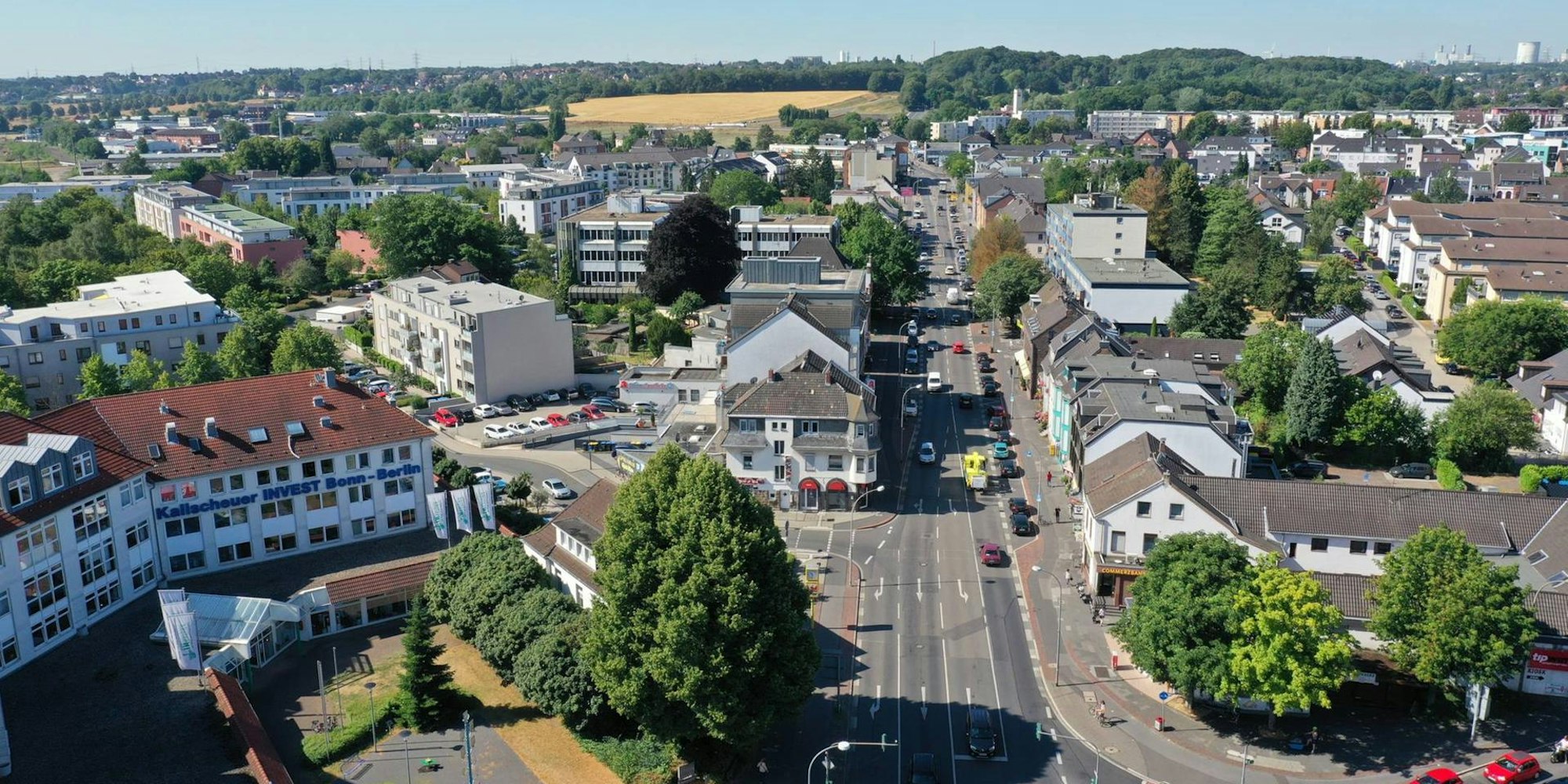 Von der Durchgangsstraße zur Flaniermeile soll die Luxemburger Straße in Hermülheim umgestaltet werden.