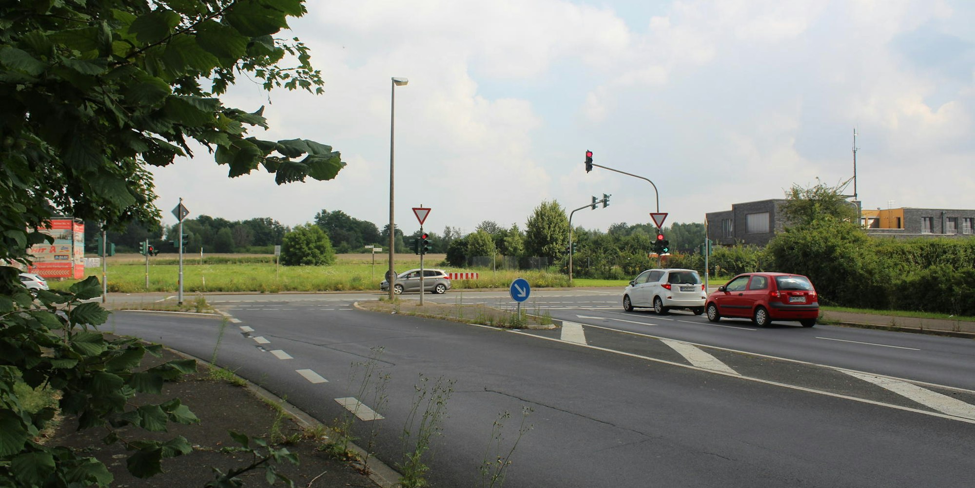 Die Kreisstraße 22n soll die Kölner Straße in Kenten mit der Bergheimer Straße in Oberaußem verknüpfen.