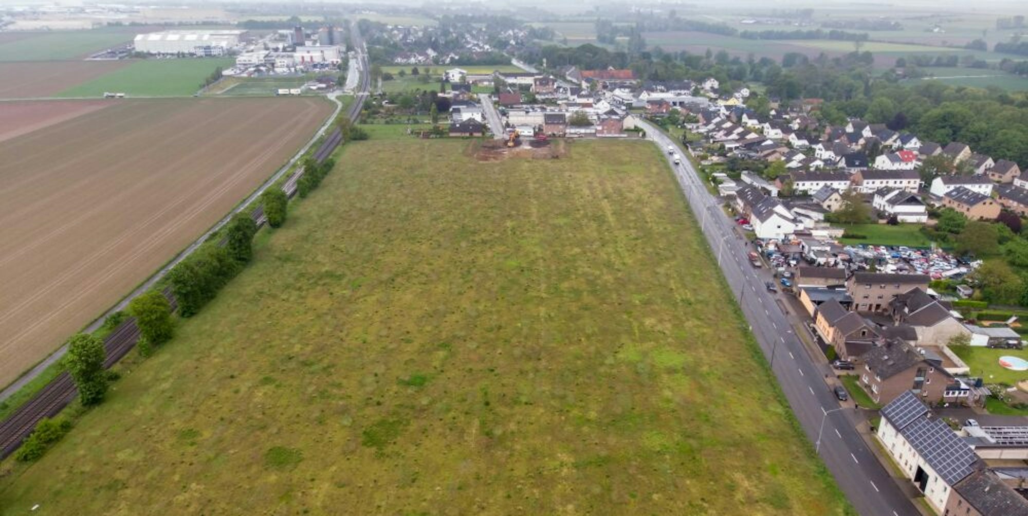 Auf der 5,6 Hektar großen Fläche in Hausweiler sollen 68 Grundstücke erschlossen werden. 