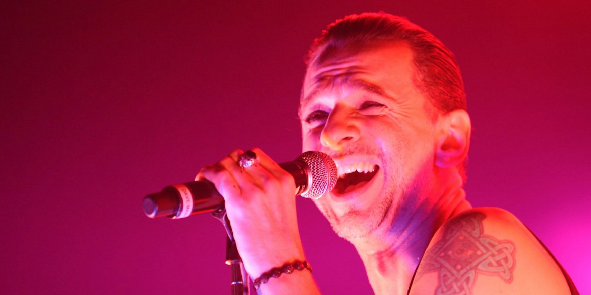 Depeche-Mode-Sänger Dave Gahan - die britische Kultband spielt in Düsseldorf.